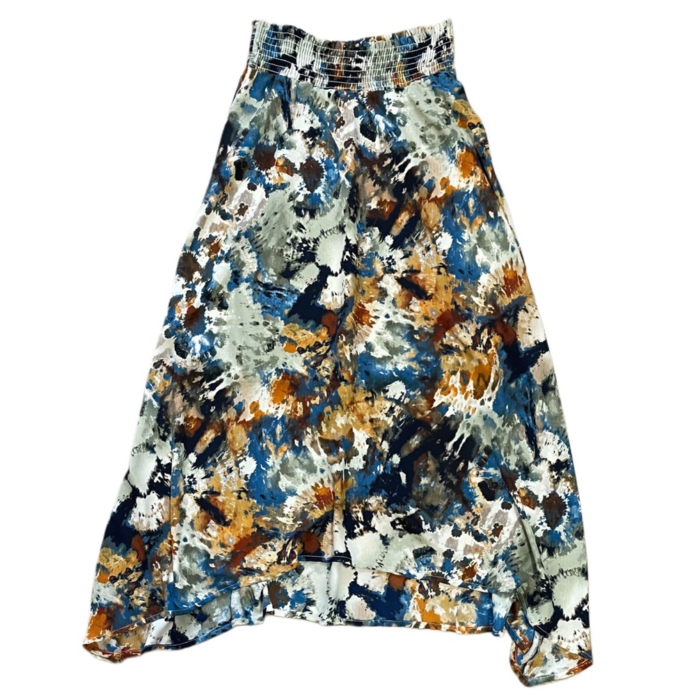 Lined Vintage Fairycore Whinsigoth Flowy Earth Faerie Skirt